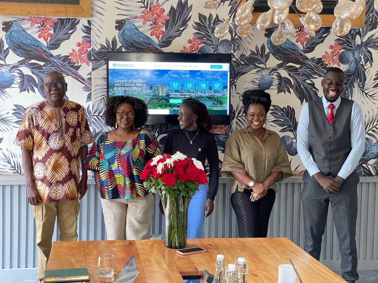 TPACCI Chair visit at the Kenya Office